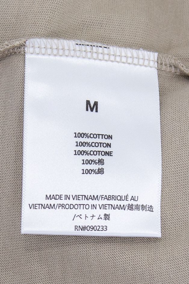 21FW 1POINT LOGO LS TEE / タン