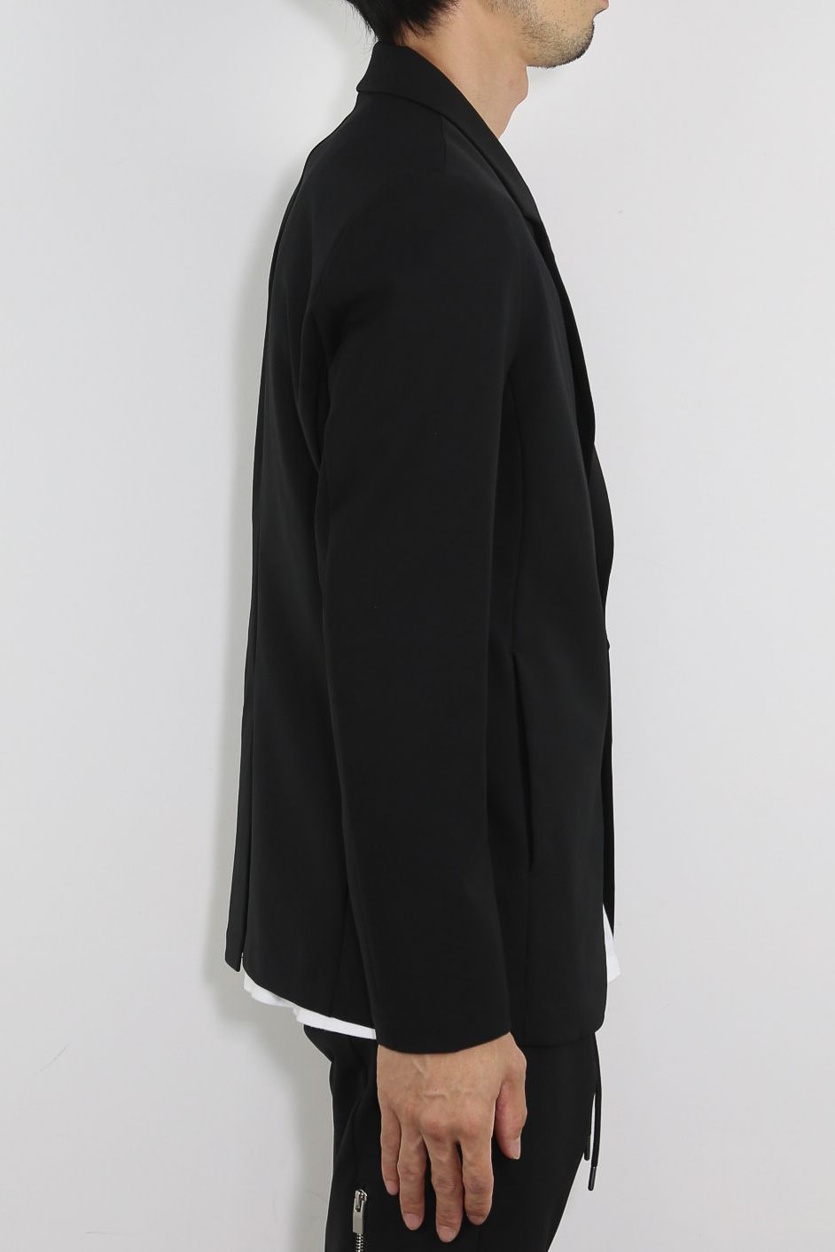 SOLOTEX DOUBLE CLOTH 2B JACKET / ブラック