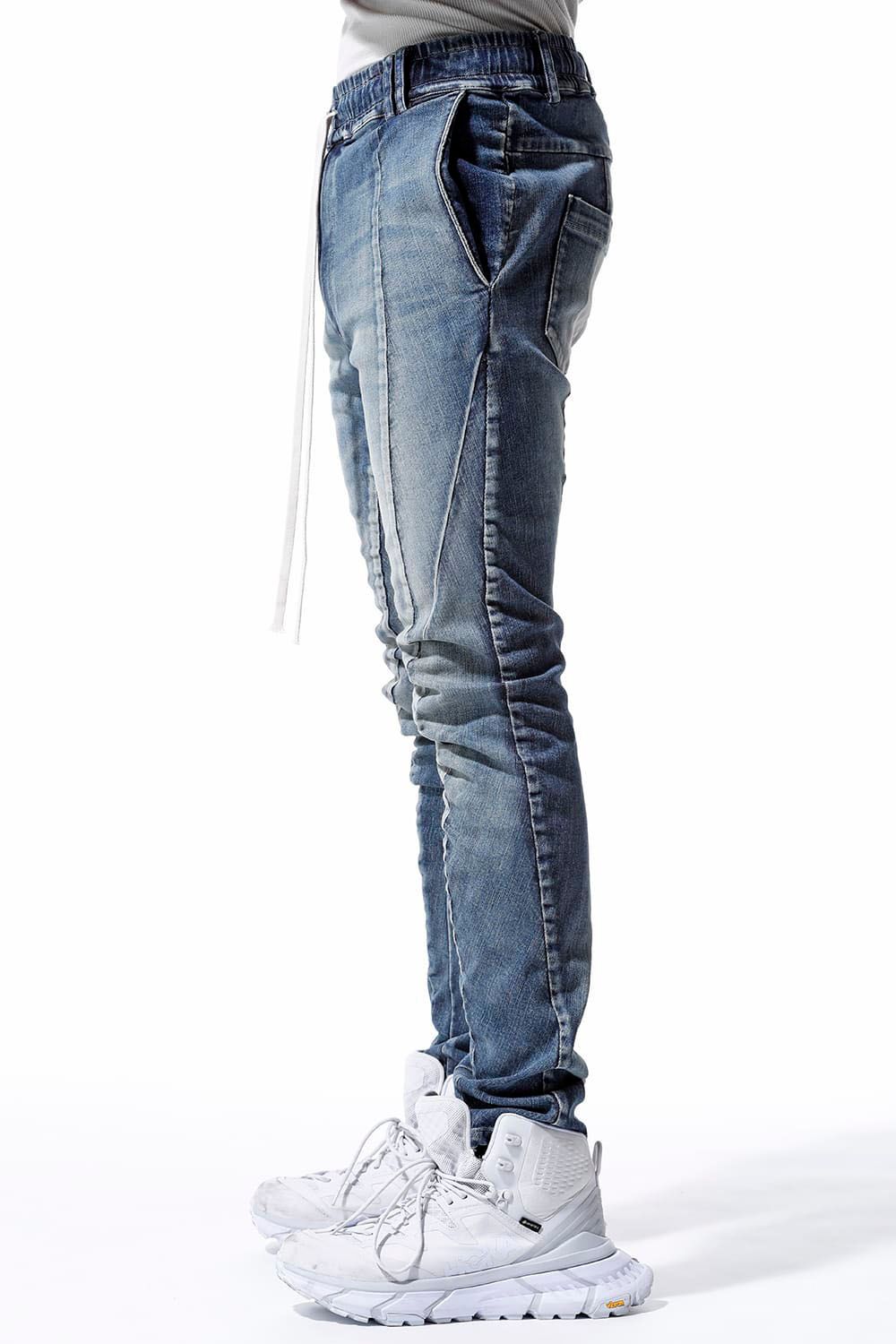 アナトミカルフィットデニム / DENIMD ANATOMICAL FITTED LONG PANTS / ブルー / ag-1806-4