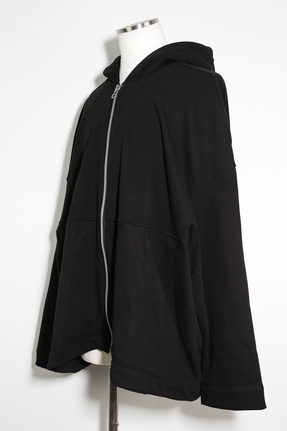 ボンバーヒートオーバーサイズジップフーディー / Bomber Heat ZIP Jumbo Hoodie / ブラック / ag-10056