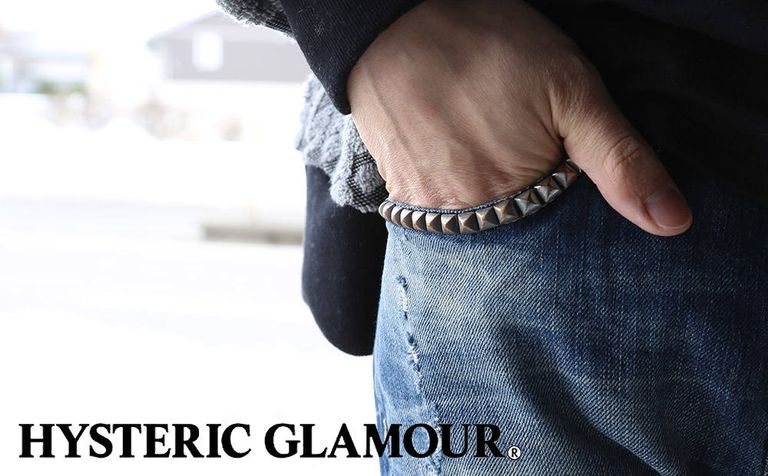 【ON Photo】RSM加工デニムスリムストレートパンツ / HYSTERIC GLAMOUR