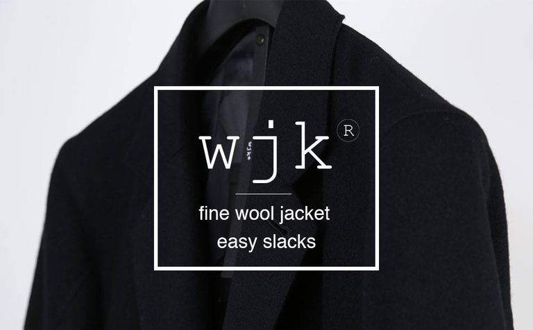 上質ウールを使用しつつも軽やかでスポーティーなwjkの新作イージースーツ
