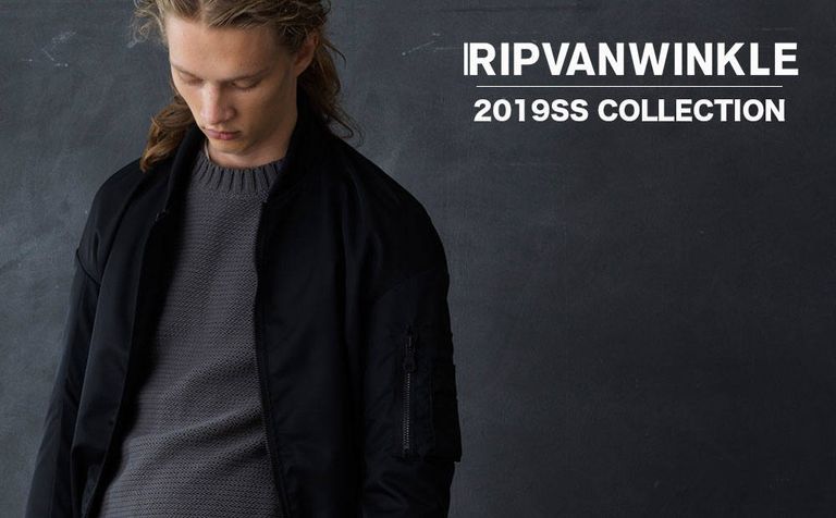 【RIPVANWINKLE】2019SS 1st 先行予約受付開始