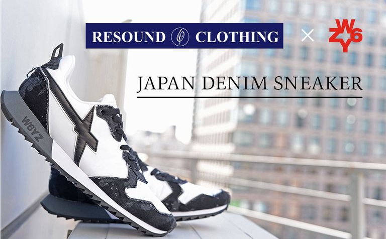 《RESOUND CLOTHING×W6YZ》コラボスニーカー予約受付開始