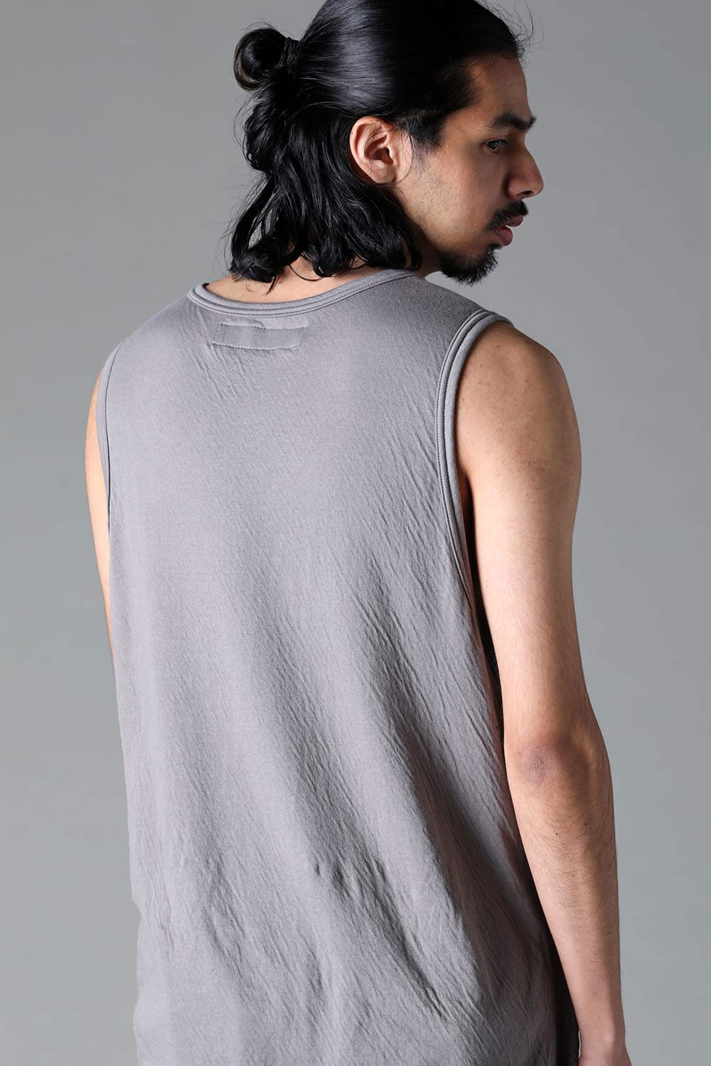 Double Gauze Long Tank Top / アイボリー