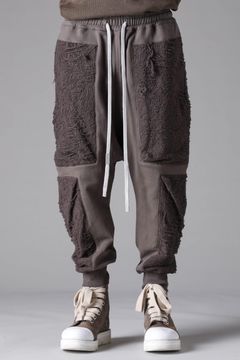 Paneled Sarouel Easy Pants