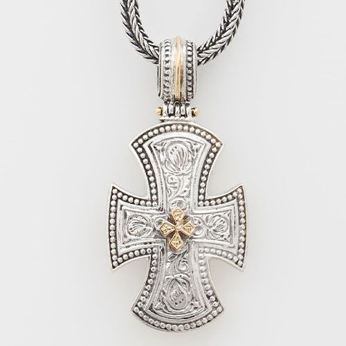 Maltese Patmos Cross Pendant / GP018