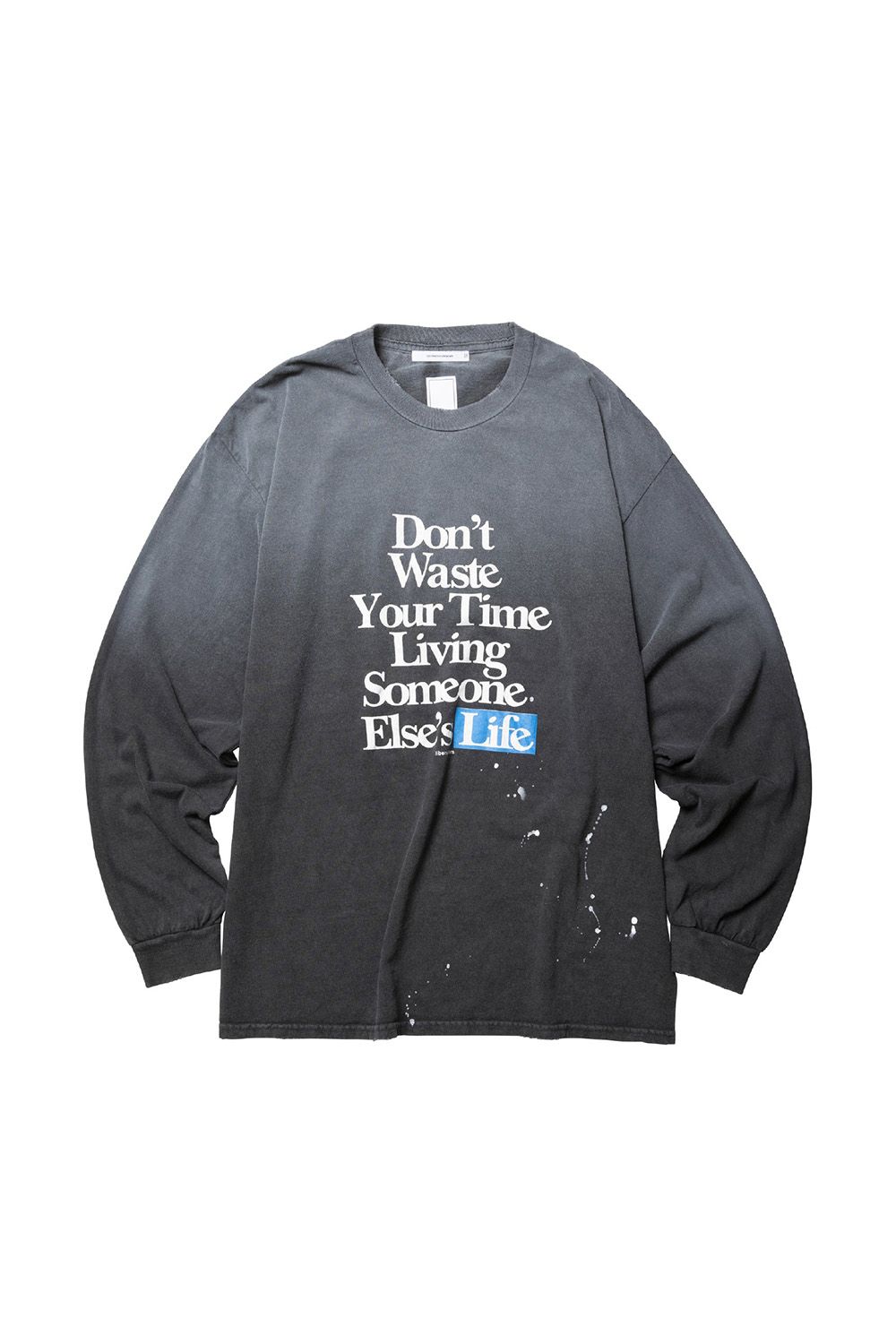 LIFE L/S TEE / ブラック