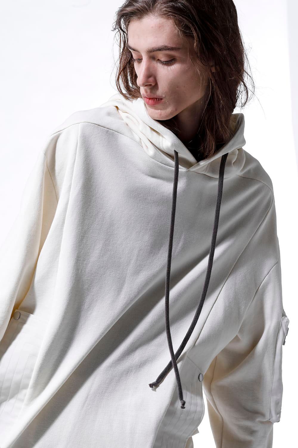 Combi Hoodie Pullover / アイボリー