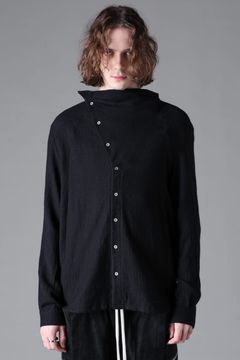 Fluid High-Neck Shirts