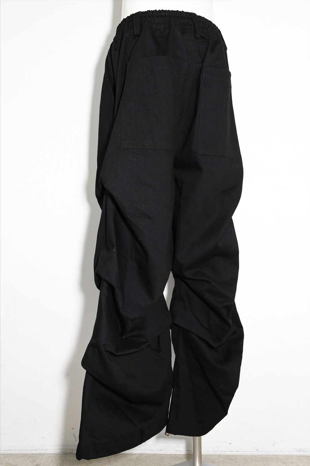 デニムタックワイドパンツ / Denim Tuck Wide Pants / ブラック