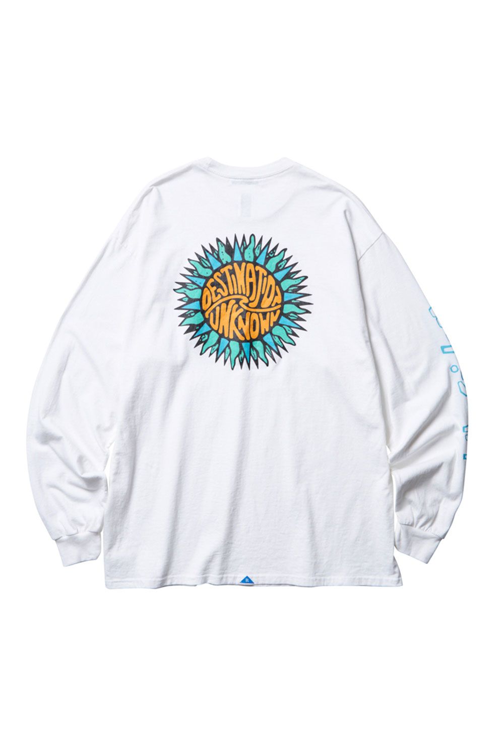 DESTINATION UNKNOWN L/S TEE / ホワイト