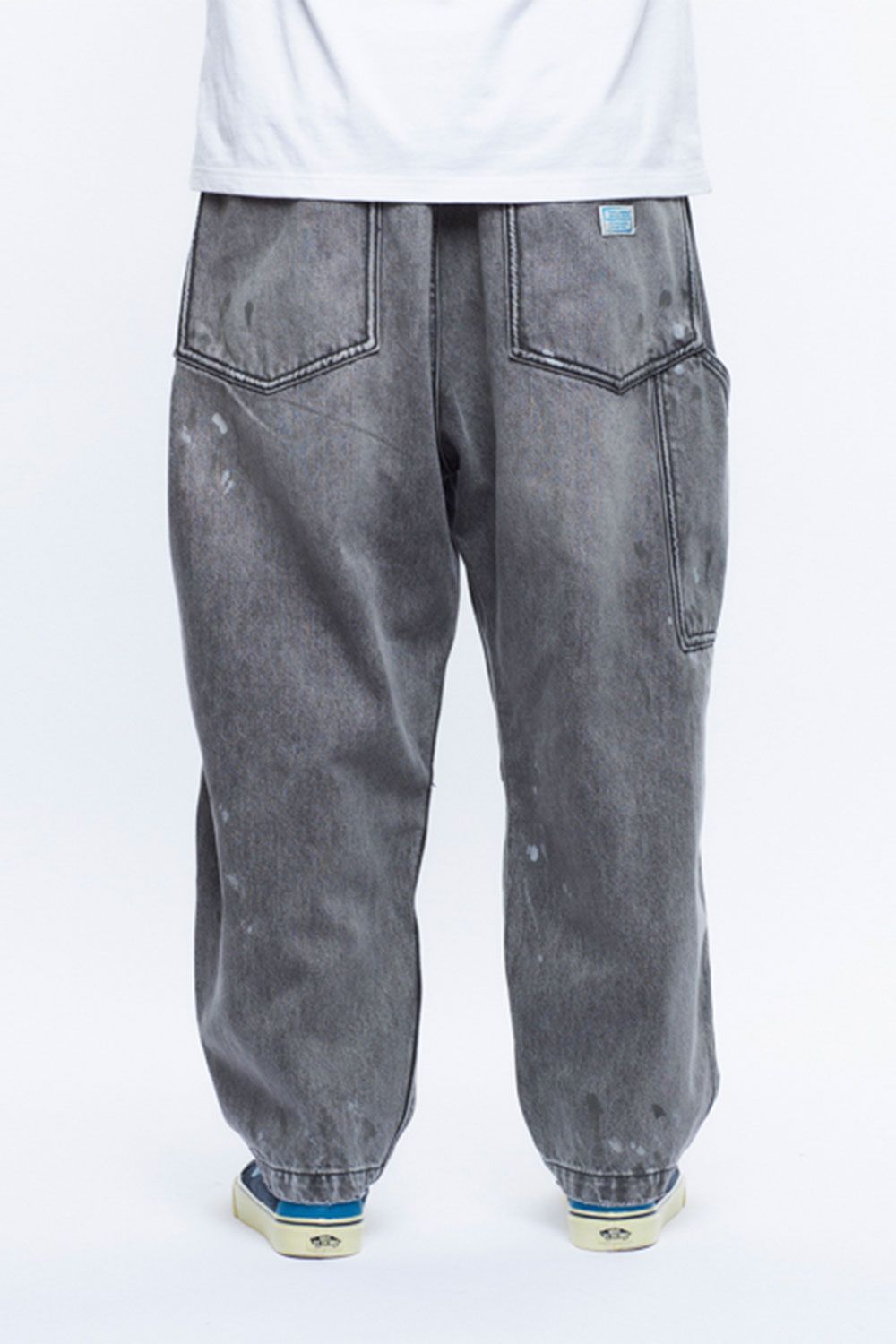 liberaiders - DENIM PAINTER SARROUEL PANTS / グレー | Tempt