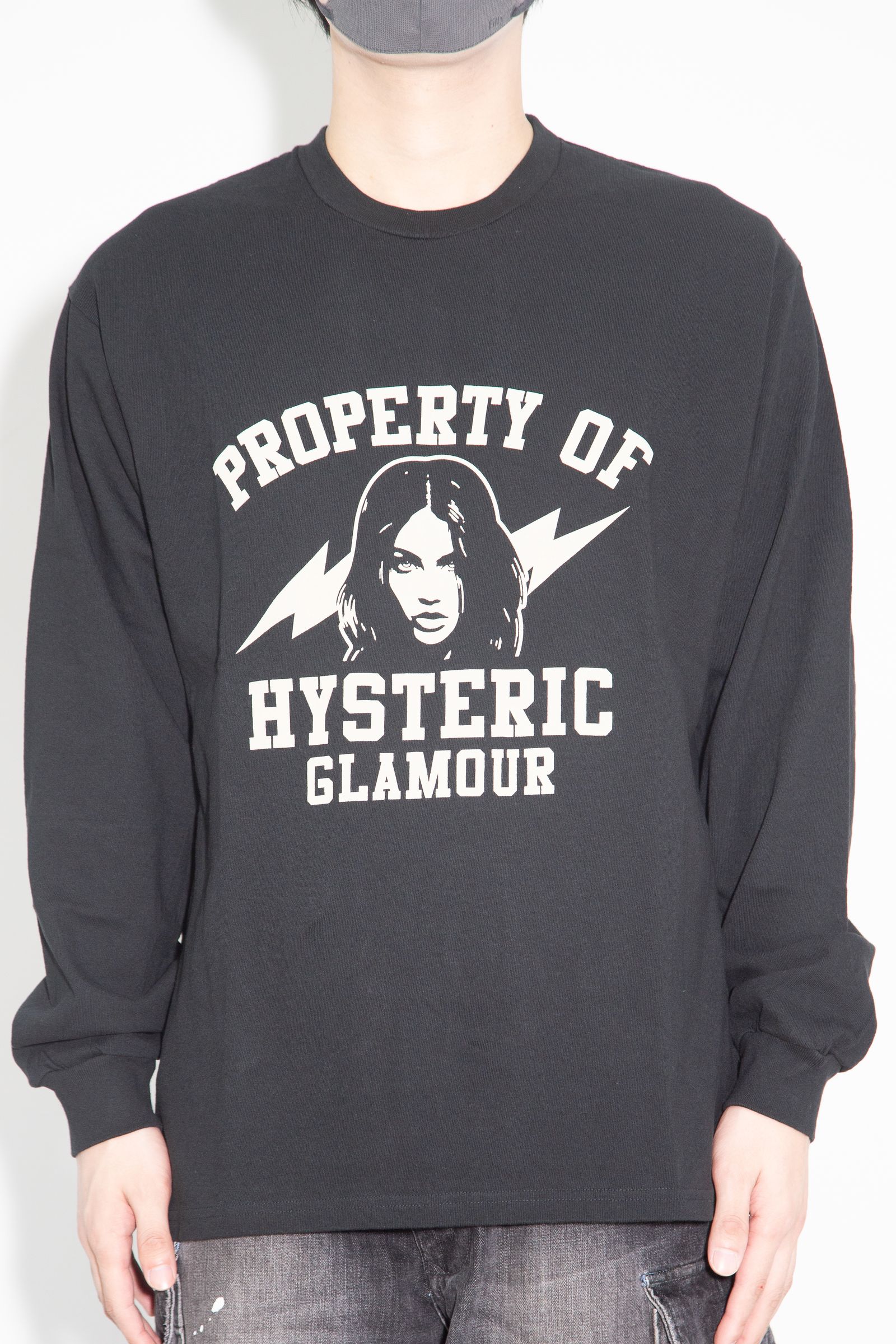 PROPERTY OF HYSTERIC Tシャツ / ブラック
