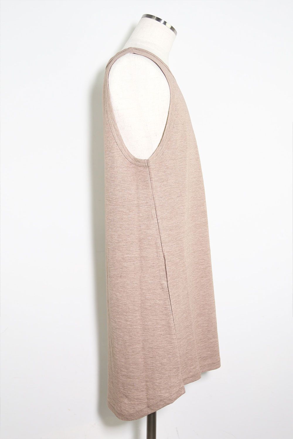 サーフニットロングタンクトップ / Surf Knit Long Tank Top / ベージュ / ag-6083-4