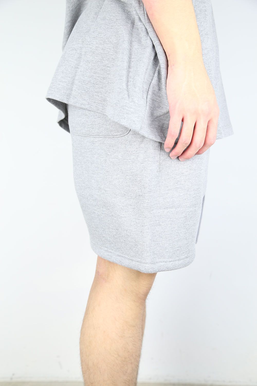 21SS SWEAT SHORTS / ダークオートミール