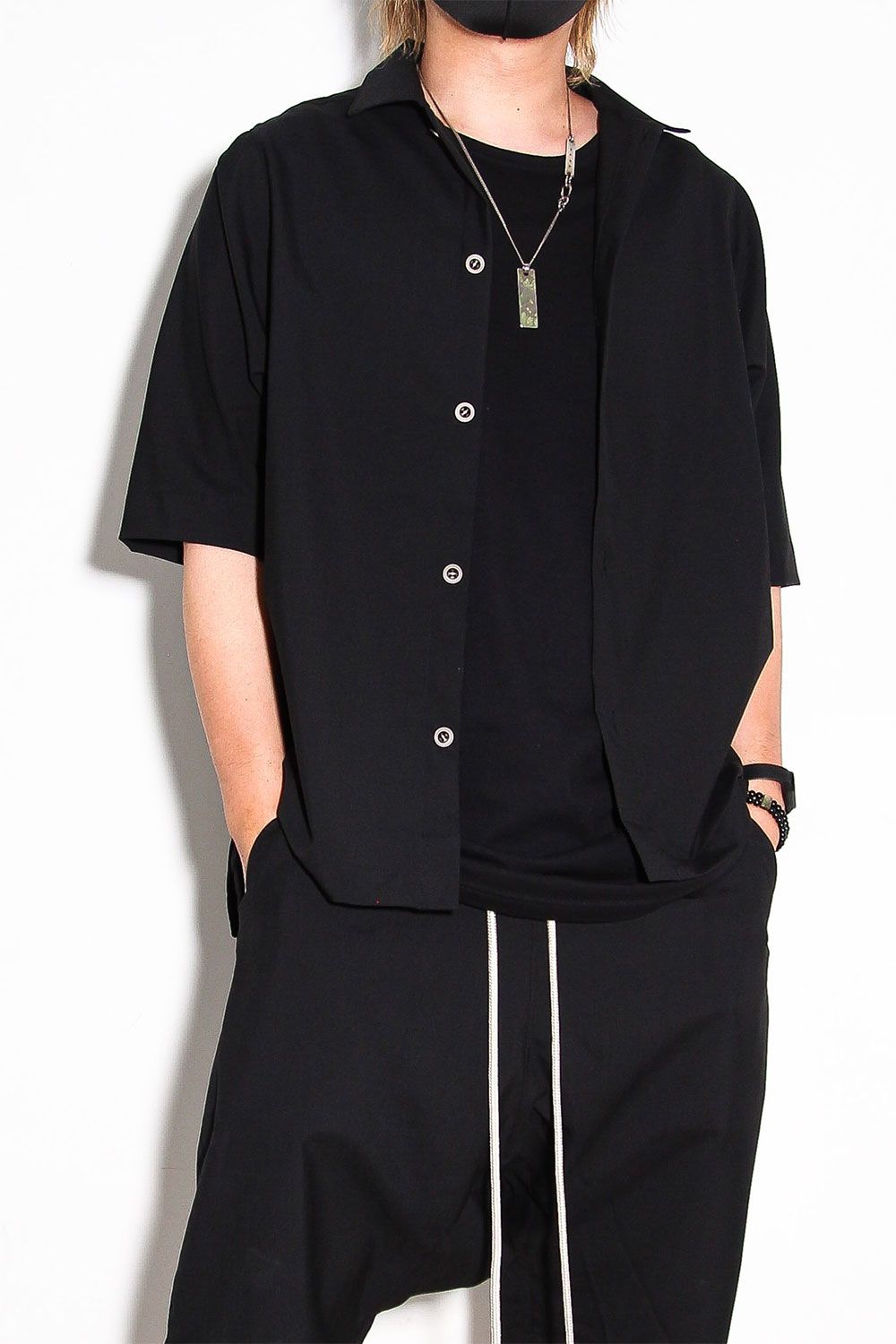 A.F ARTEFACT CURVED LONG PANTS / LINEN TWILL (GREEN)の商品