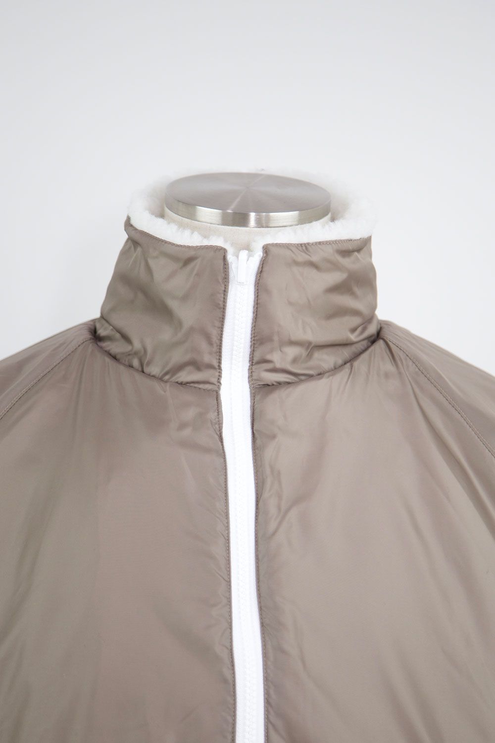 [ラスト1点 サイズ3] REVERSIBLE BOA BLOUSON / ホワイト