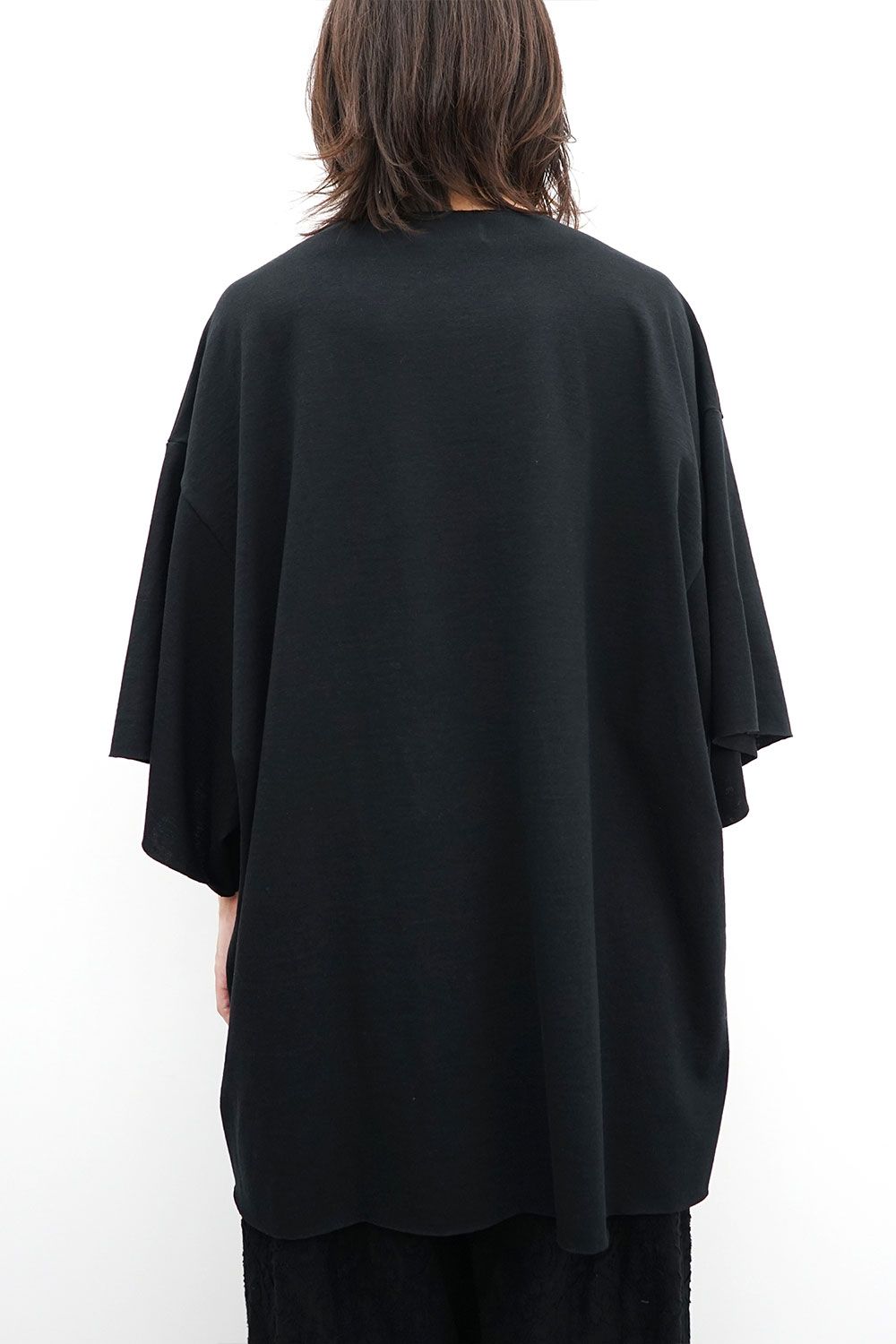 Oversized Cut & Sewn Tee / ブラック
