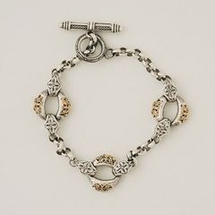 Garden Shadows 3 Small Links Bracelet / GB002