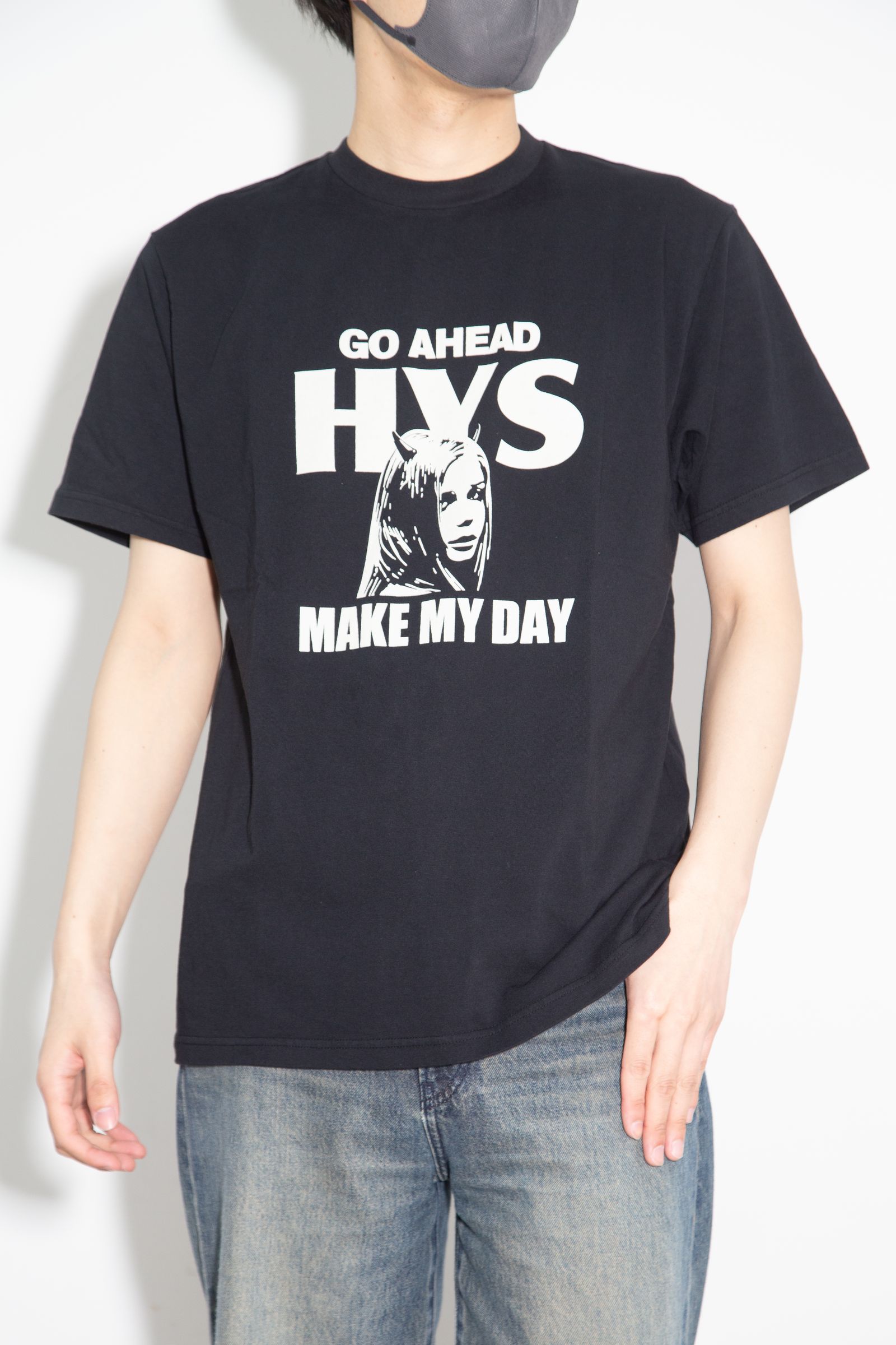 MAKE MY DAY Tシャツ / ブラック