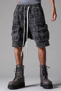 Jacgurd Denim Sarouel Shorts