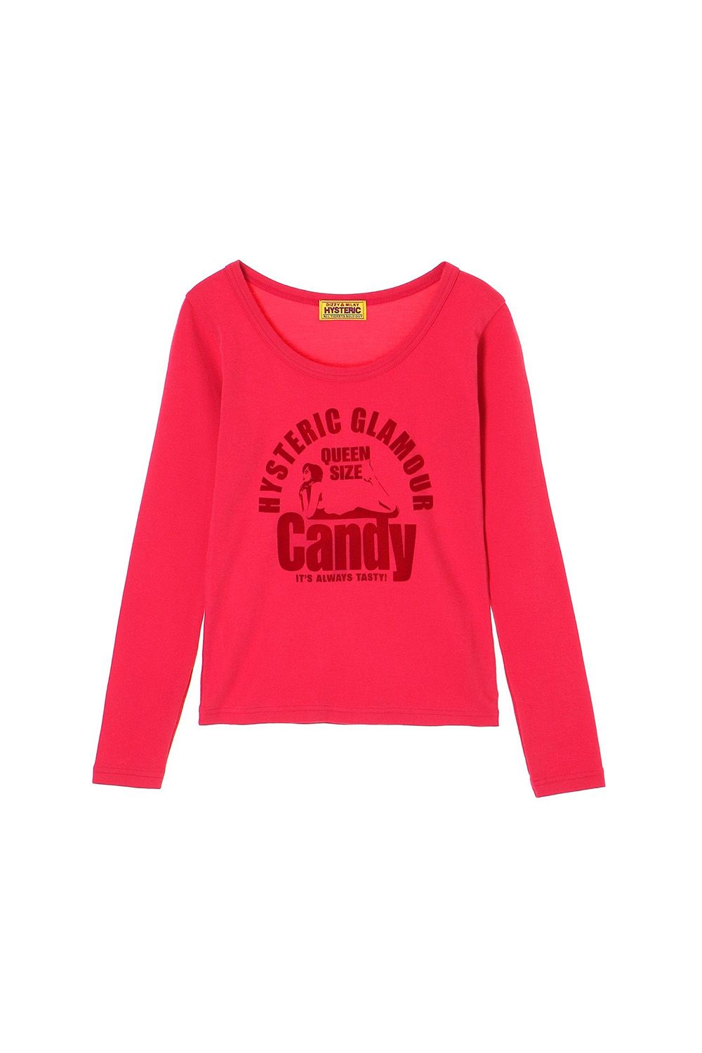 HYSTERIC GLAMOUR - [ラスト1点] QUEEN SIZE CANDY チビTシャツ