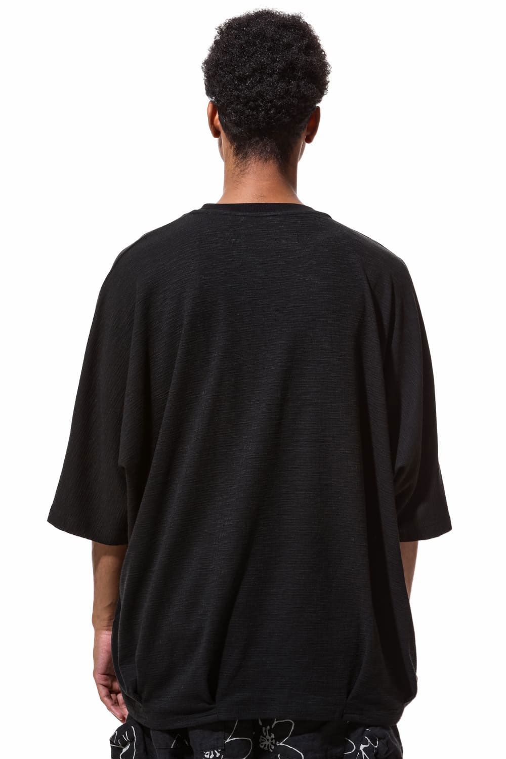 サーフニットタックドルマンTシャツ / Tuck Dolman Tee / ブラック / ag-9078