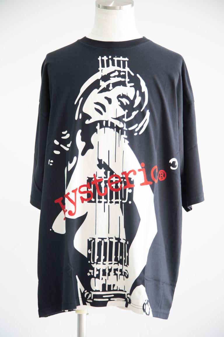 HYSTERIC GLAMOUR - GUITAR GIRL ワンピース / ブラック | Tempt