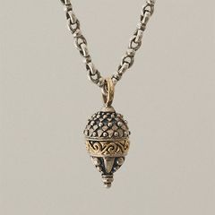 Santorini Pine Cone Pendant / GP025
