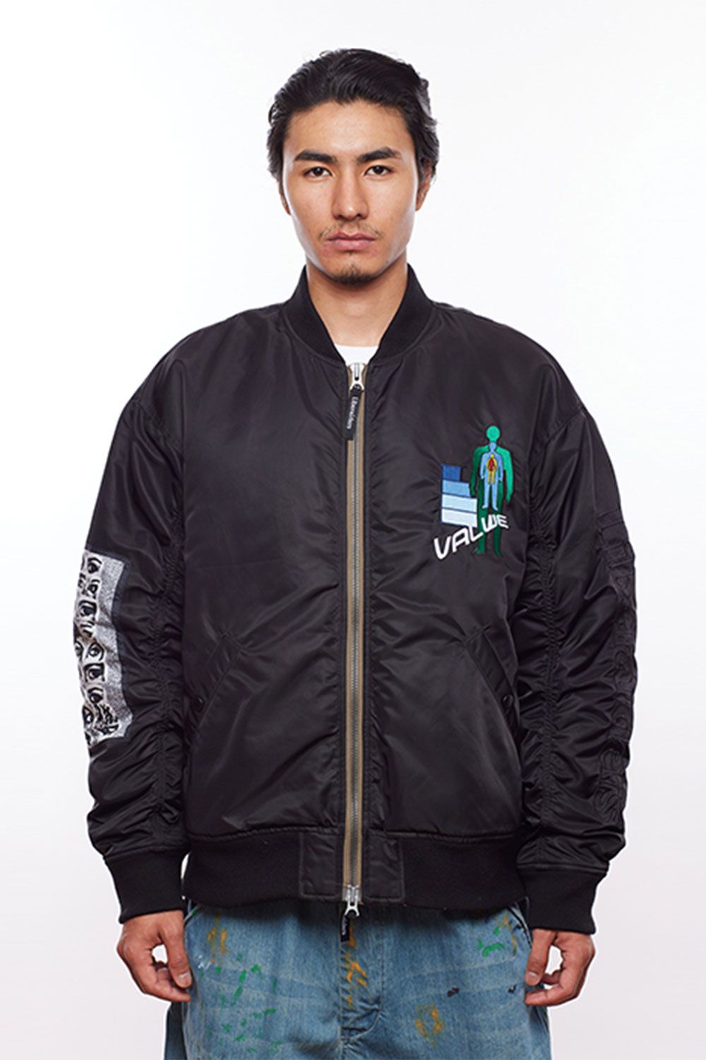 THE DECLINE BOMBER JACKET / ブラック