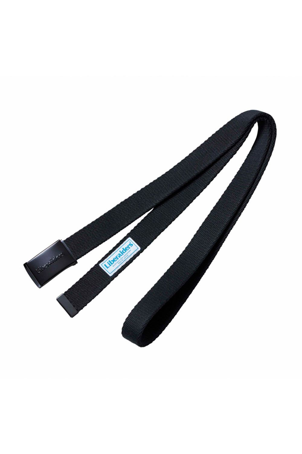 【人気定番商品】 EMBOSS LOGO BELT / ブラック