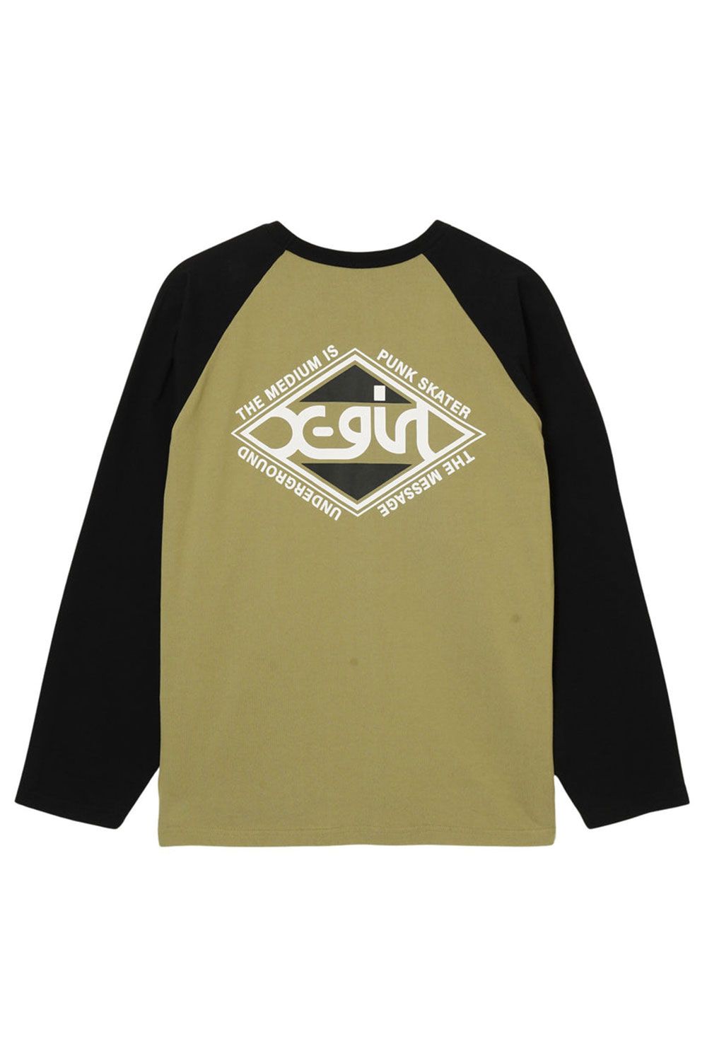 RHOMBUS LOGO B/B BIG TEE / オリーブ