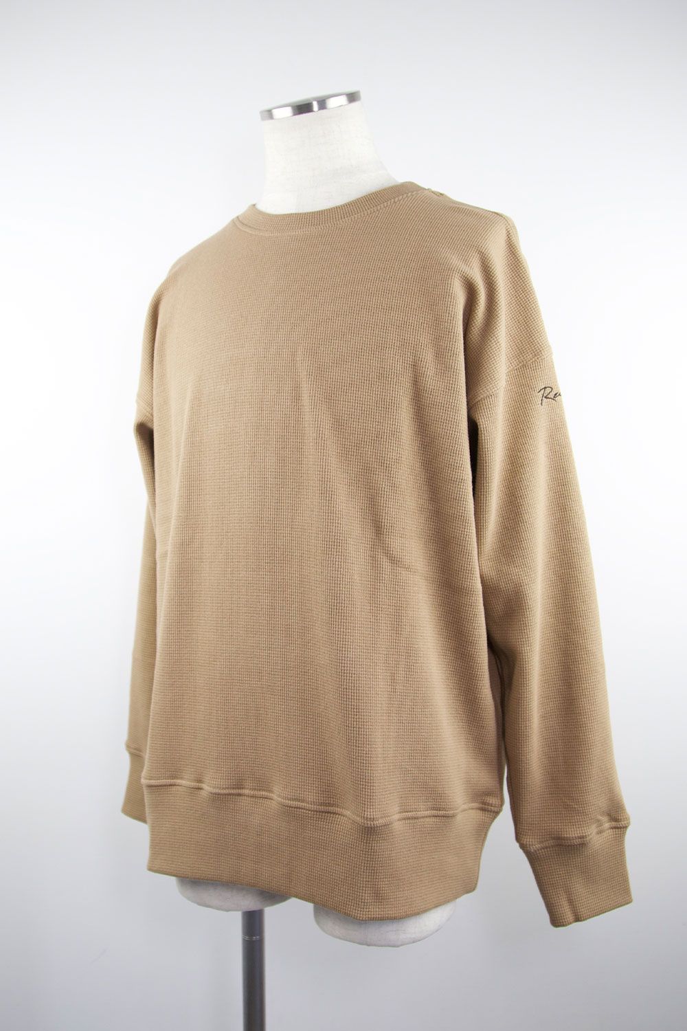 【人気定番商品】 WAFFLE THERMAL LOOSE TRAINER / ベージュ