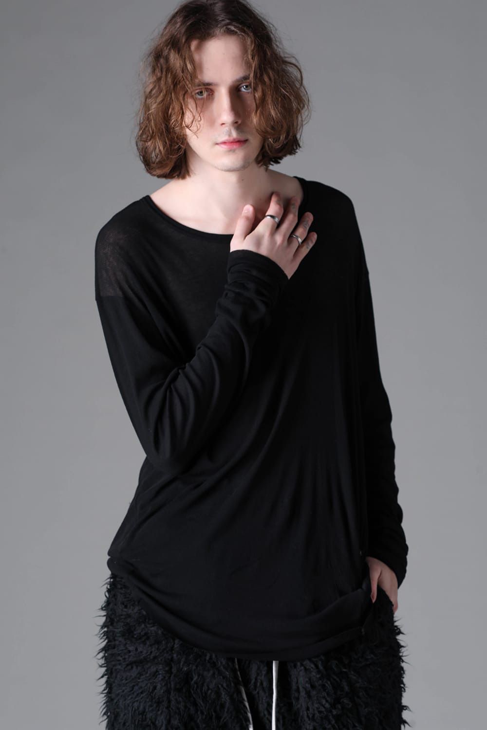 Back-Printed Rib Log Sleeve