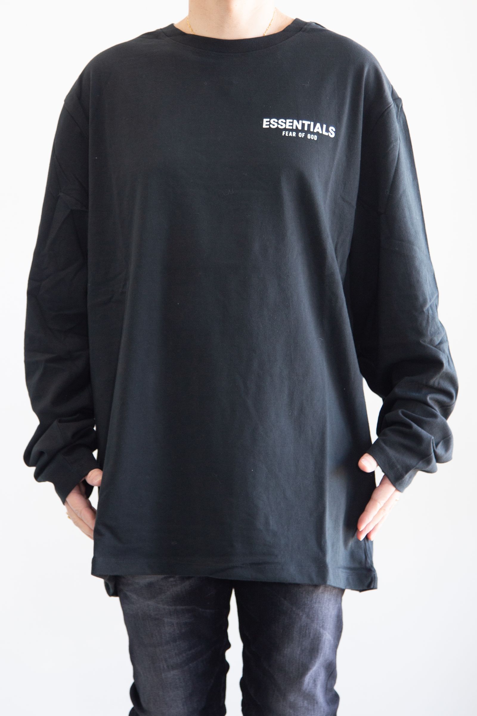 FOG ESSENTIALS - COMPLEX CON L/S TEE / ブラック | Tempt