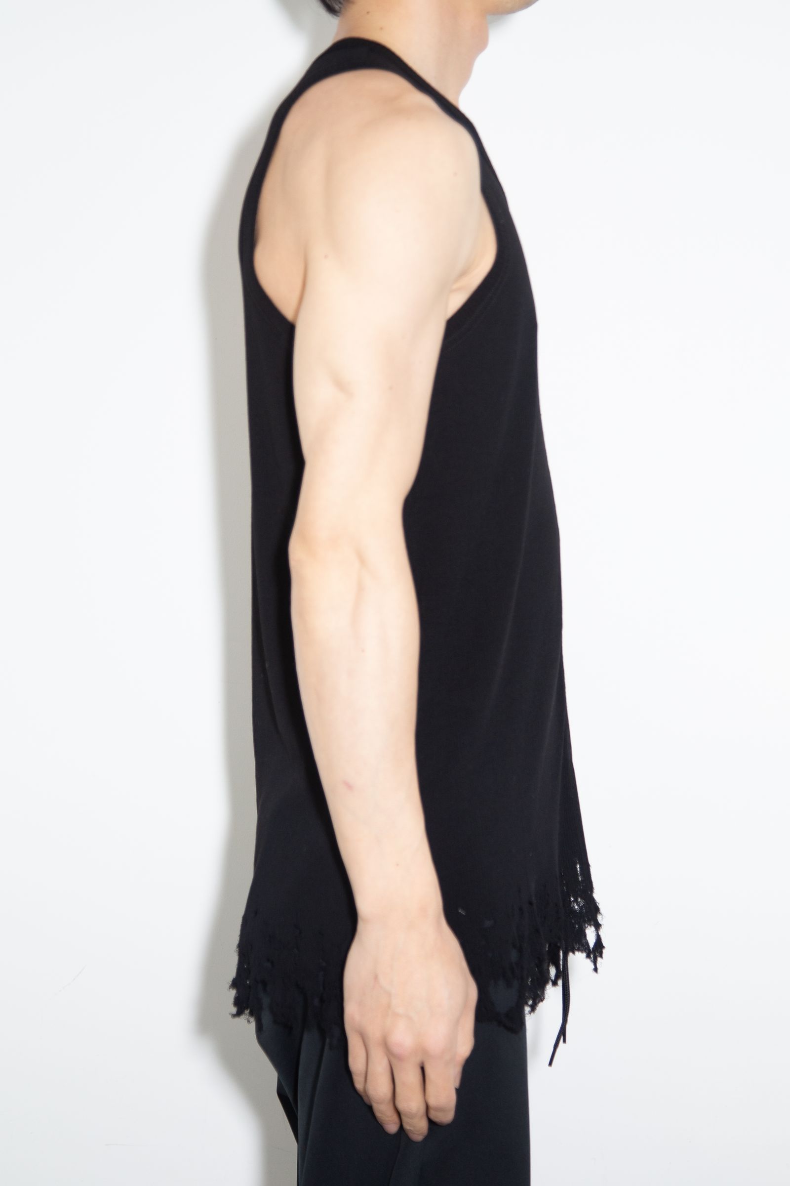 [ラスト1点 サイズ4] CUT & SEWN FOR MALE / ブラック