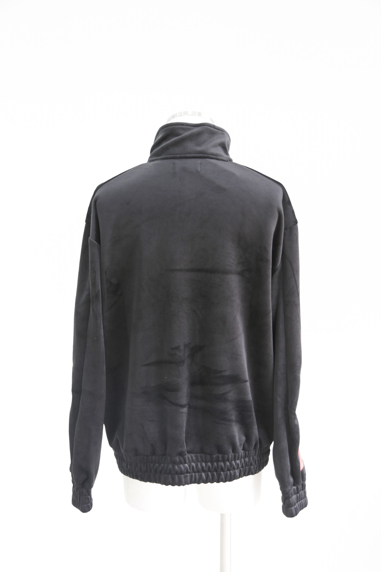 VELOUR TRACK JACKET / ブラック