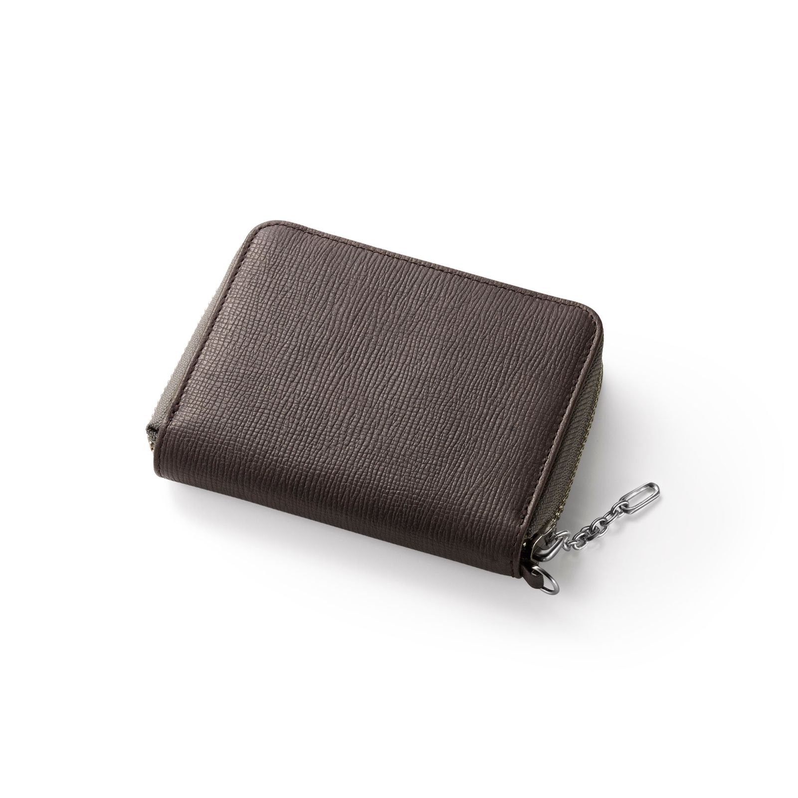 Sign Zip Fold Wallet / ブラウン