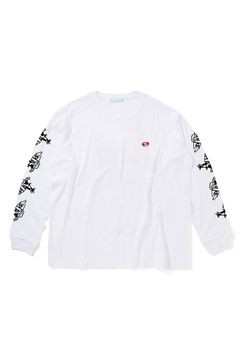 【ICECREAM】COTTON L/S T-SHIRT ICECREAM / ホワイト