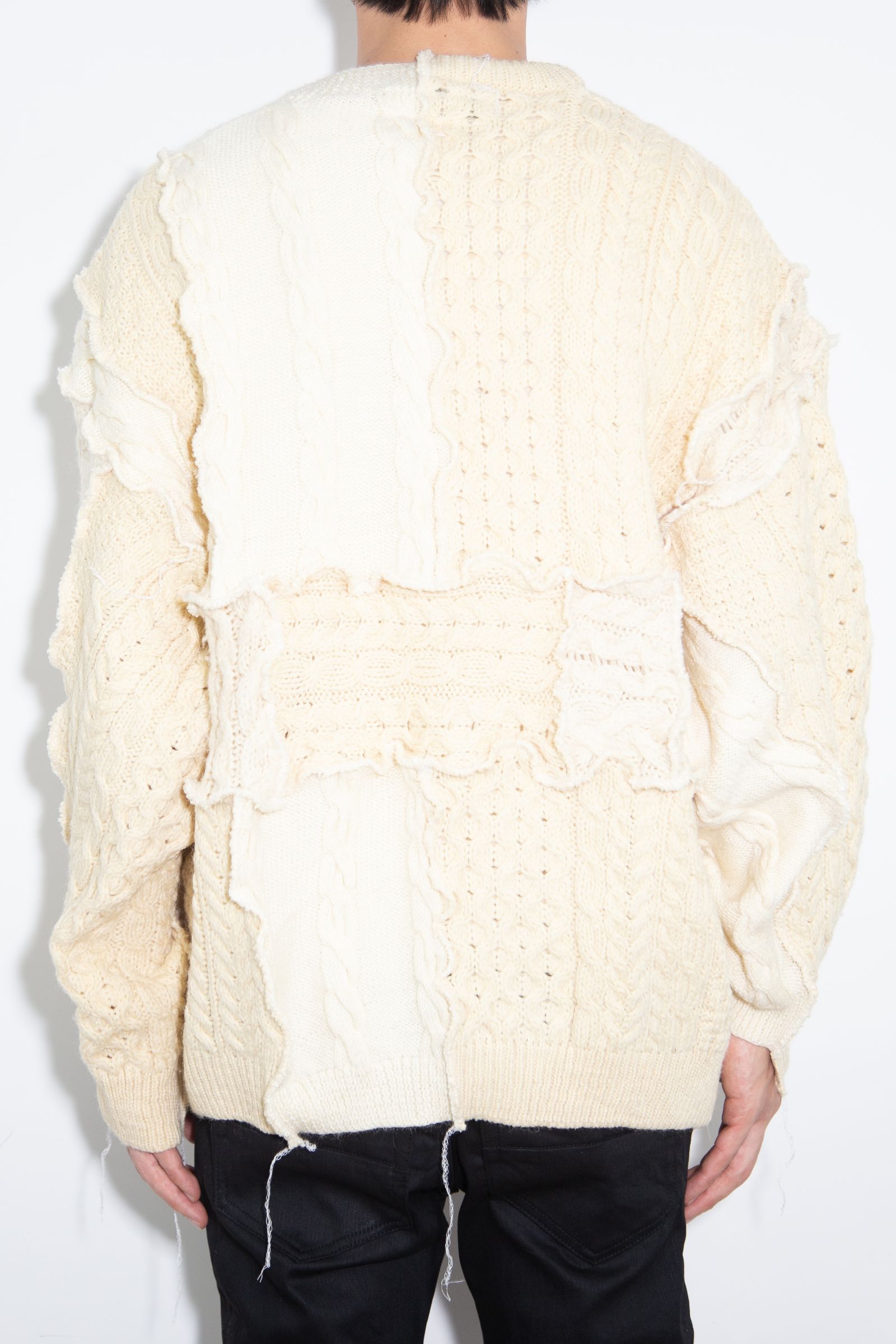 Fisherman Patchwork Knit / アソート