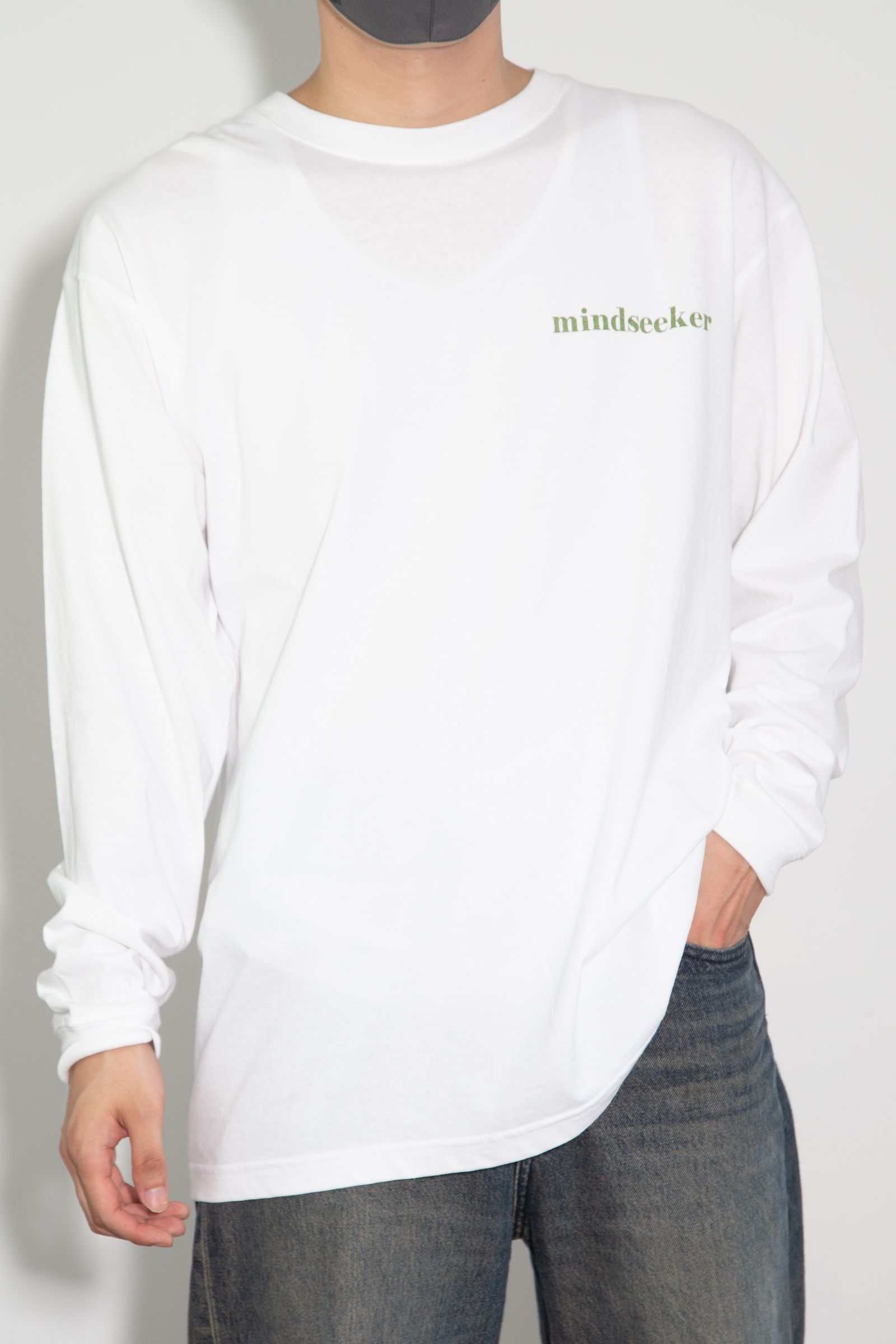 Massage L/S Tee / ホワイト