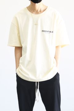 ONE POINT S/S TEE / クリーム