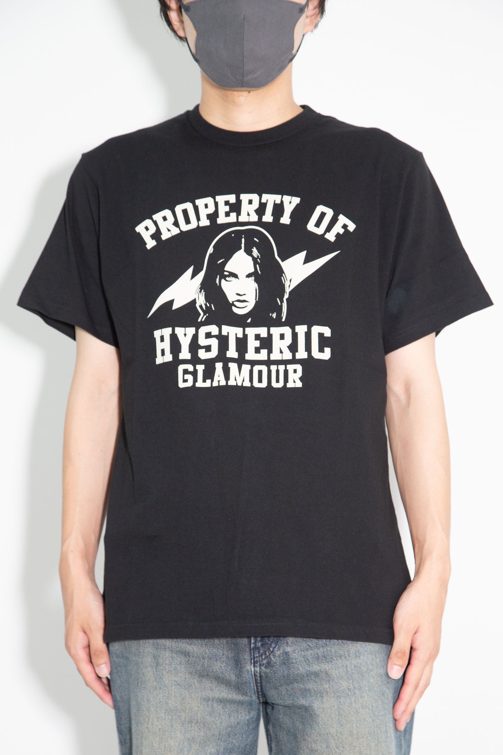 PROPERTY OF HYSTERIC Tシャツ / ブラック