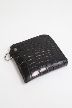 CROCODILE COIN PURSE / ブラック