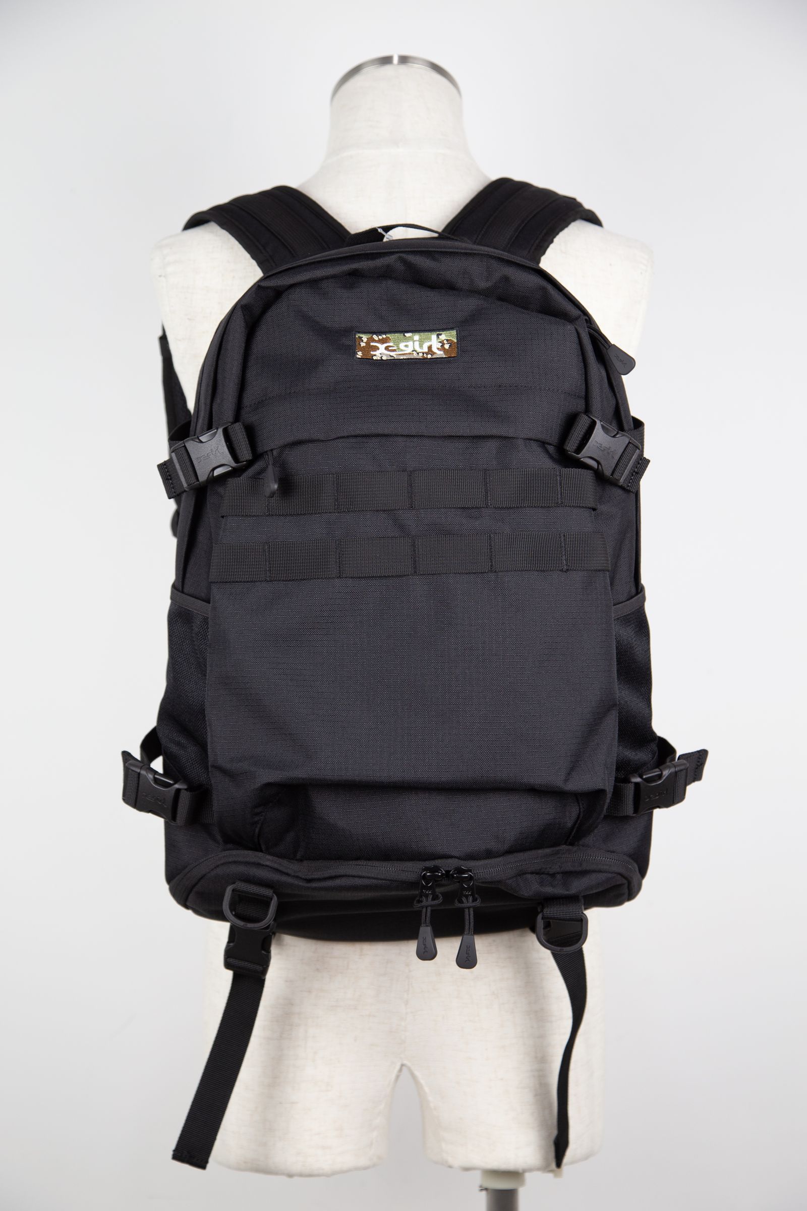 人気定番商品】MILLS LOGO ADVENTURE BACKPACK / カモ