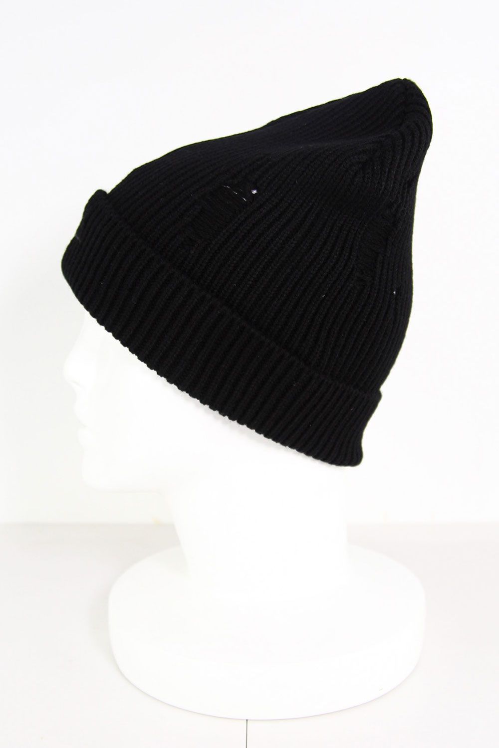 DAMAGE BEANIE 223-534 / ダメージビーニー / ブラック