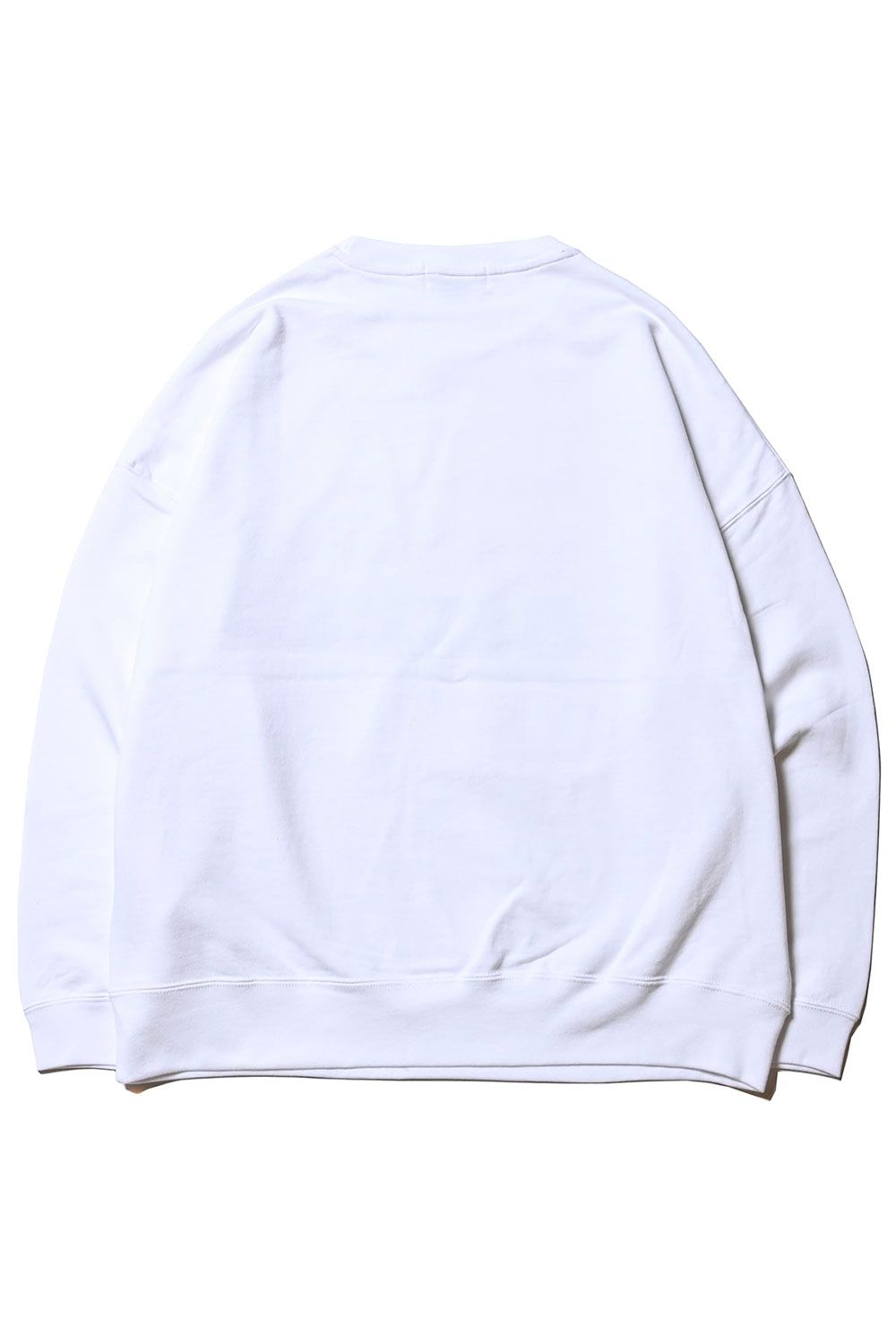 THE TIGER DROPSHOULDER CREW NECK SWEAT / ホワイト