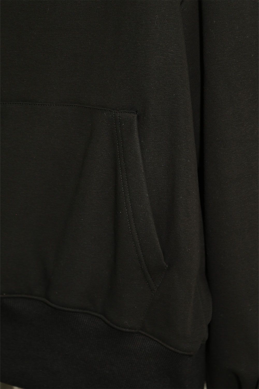 ボンバーヒートオーバーサイズランダムタックフーディー / Bomber Heat Tuck Hoodie / ブラック / ag-10054