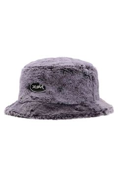 FAUX FUR BUCKET HAT -